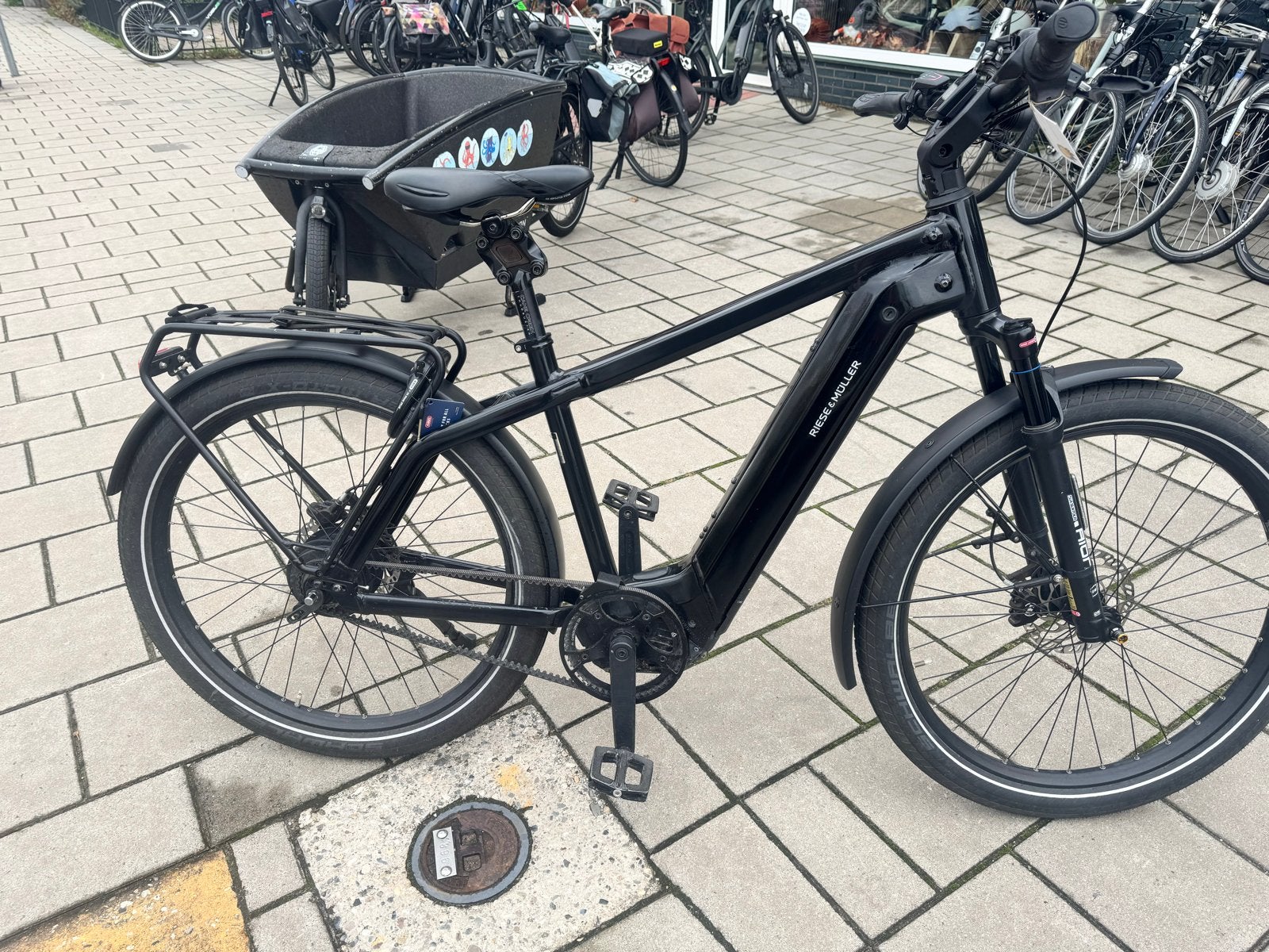 Riese & Müller Charger4 Vario 49cm 750Wh E-bike, Riese & Müller, Ophalen of Verzenden, Zo goed als nieuw, 47 tot 51 cm
