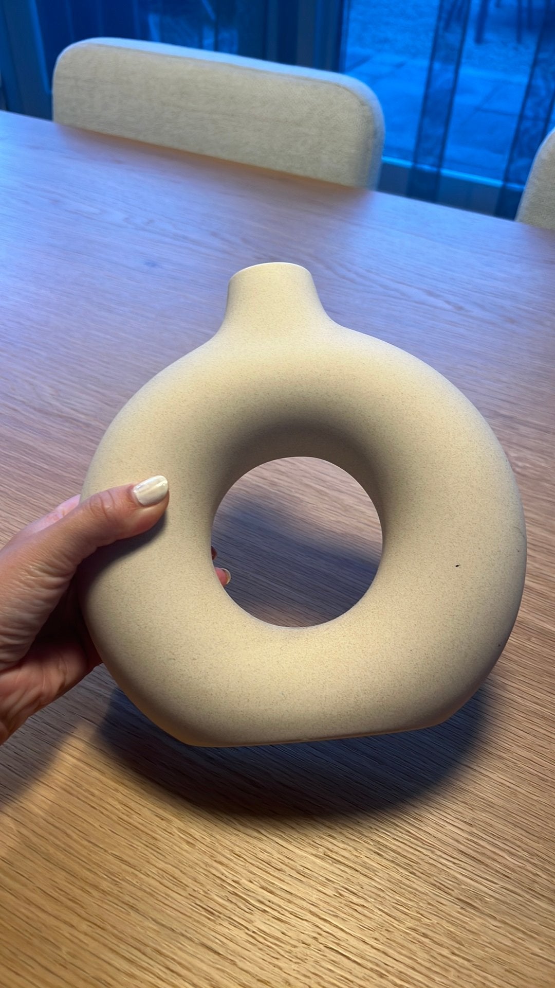 H&M Home donut vaas, Ophalen