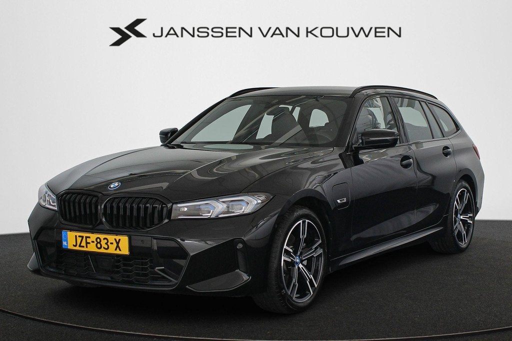 BMW 3-serie Touring 320e xDrive M Sport HiFi Trekhaak Keyles, 1998 cc, Gebruikt, 4 cilinders, Zwart