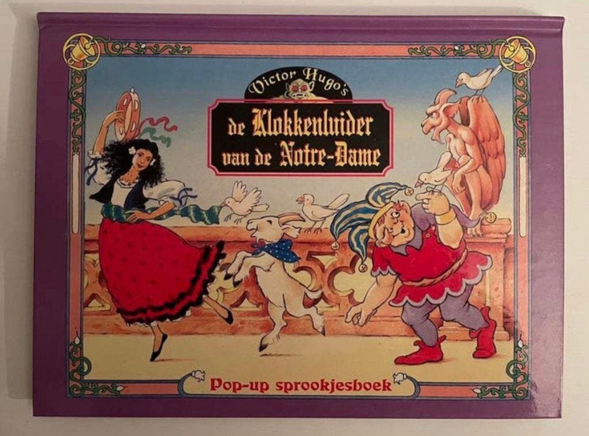 Pop up boek de Klokkerluider van de Notre Dame, 5 of 6 jaar, Uitklapboek, Jongen of Meisje, Ophalen of Verzenden