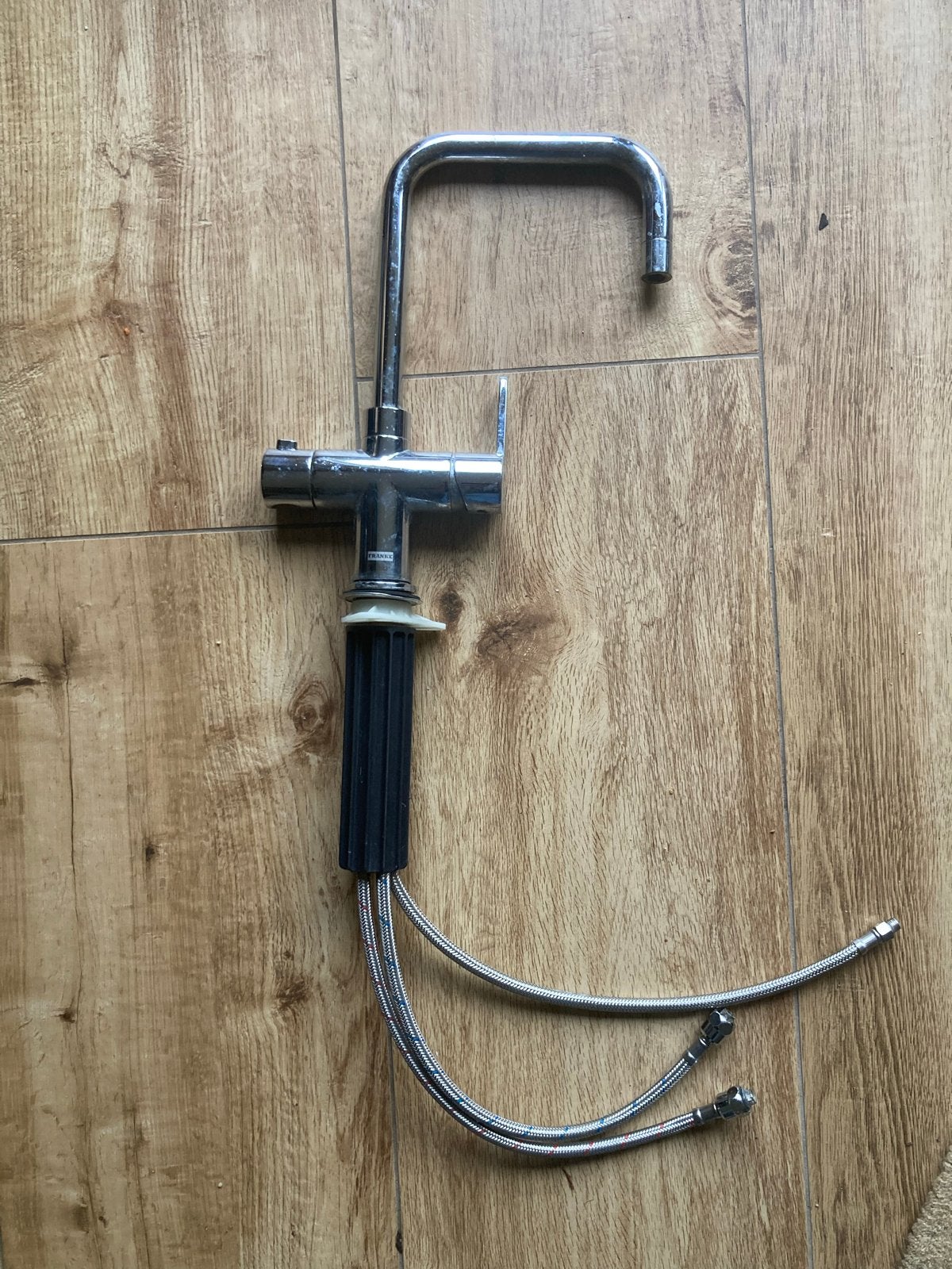 Franke kokend water/ Keukenkraan met lichte gebruikssporen, Ophalen of Verzenden, Gebruikt, Chroom, Kraan