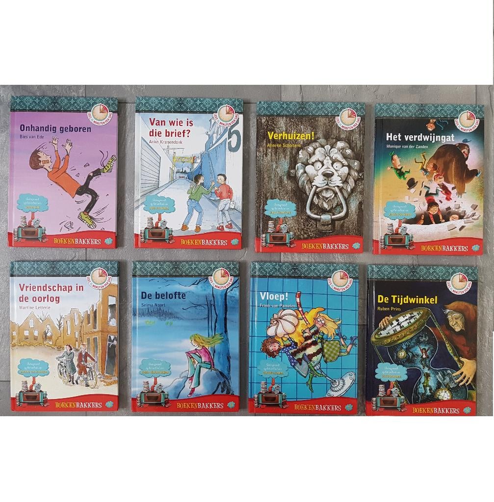complete serie van 8 boeken Boekenbakkers 2012 (nieuw), Ophalen of Verzenden, Nieuw, Fictie