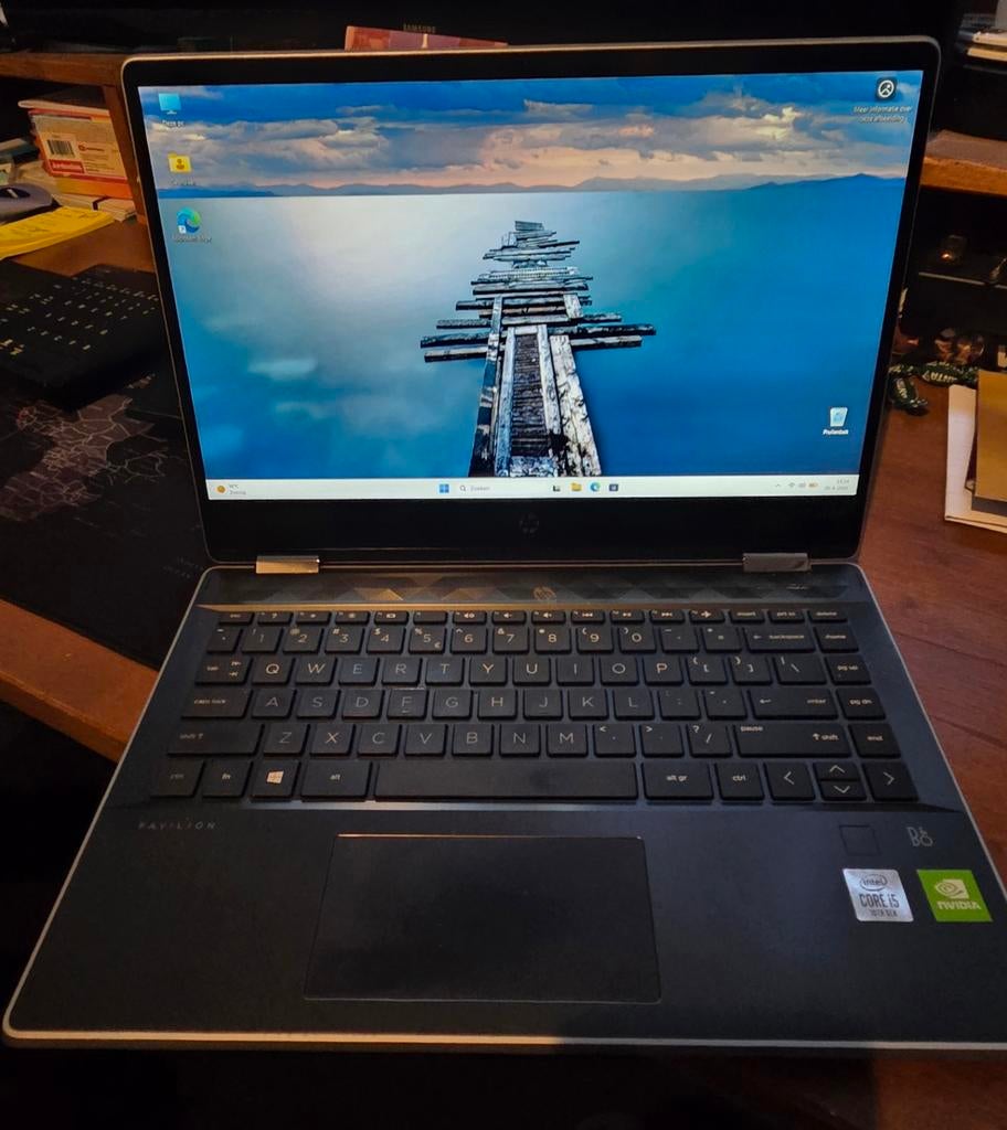 HP Pavilion x360 14-dw0000 convertible laptop, Gebruikt, 2 tot 3 Ghz, Qwerty, Ophalen of Verzenden