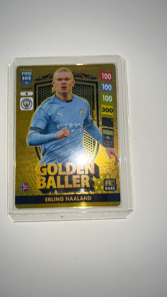 Golden baller haaland adrenalyn voetbalkaart, Verzamelen, Sportartikelen en Voetbal, Ophalen, Zo goed als nieuw, Buitenlandse clubs