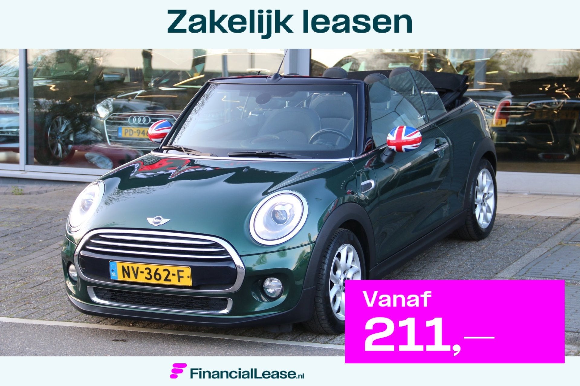 Mini Mini Cabrio 1.5 Cooper Serious Business DEALER OND NL A, Voorwielaandrijving, 136 pk, Gebruikt, Euro 6