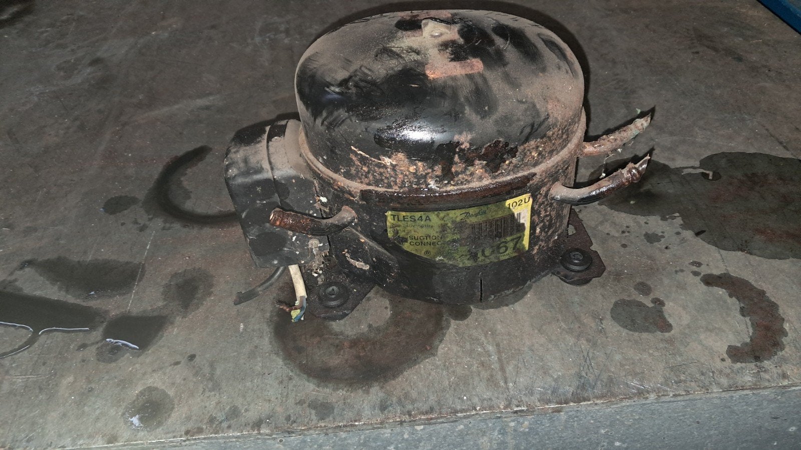 Gebruikte koelkast compressor te koop gevraagd, Ophalen, Zonder vriesvak, 200 liter of meer, 160 cm of meer
