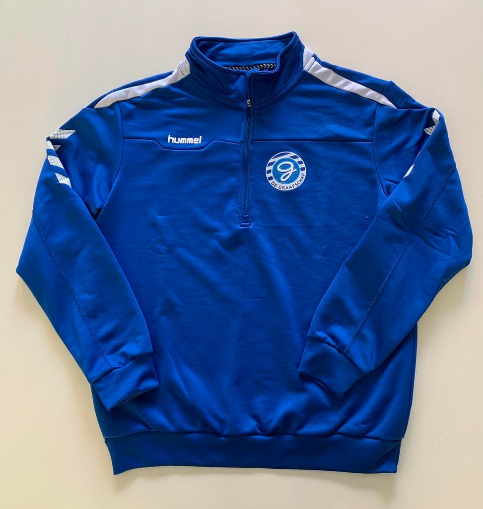 Trainings trui met Graafschap logo maat L, Kleding | Heren, Ophalen of Verzenden, Voetbal, Gedragen, Maat 48/50 (M)