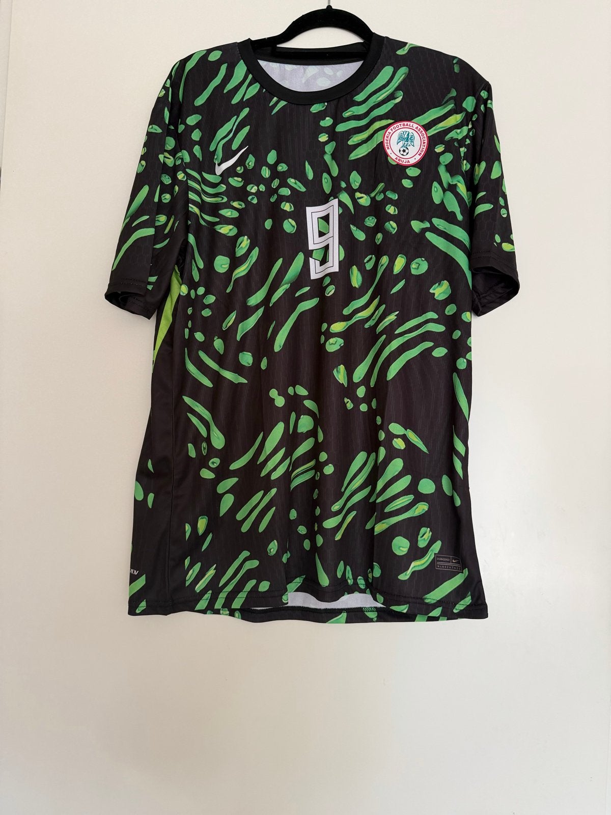 Nigeria voetbalshirt Osimhen - Maat XXL, Meerkleurig, Maat 56/58 (XL), Ophalen of Verzenden, Zo goed als nieuw