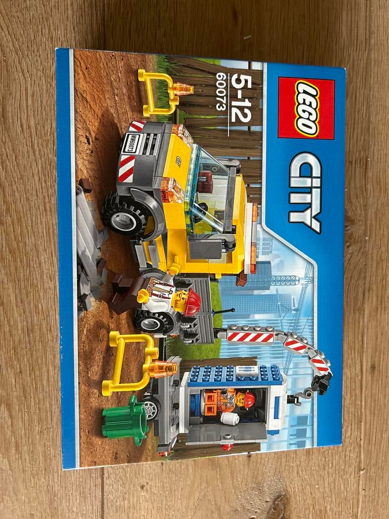 Lego City 60073 Afbraakwagen met kraan en sloopkogel, Ophalen, City, Lego, Nieuw