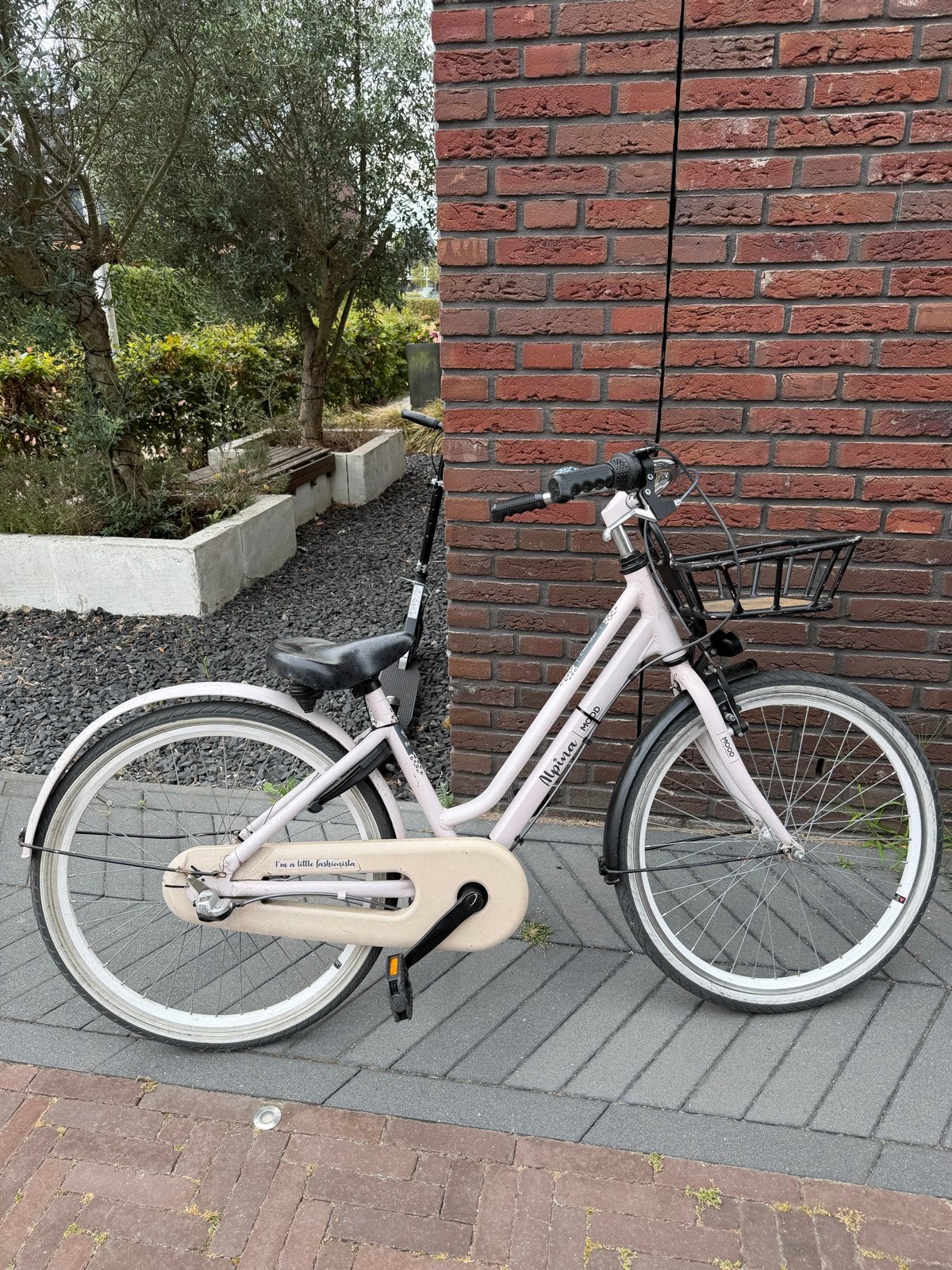 Alpina Mood Meisjesfiets 24 inch - Lichtroze, Fietsen en Brommers, Ophalen, Velgrem, Handrem, Gebruikt