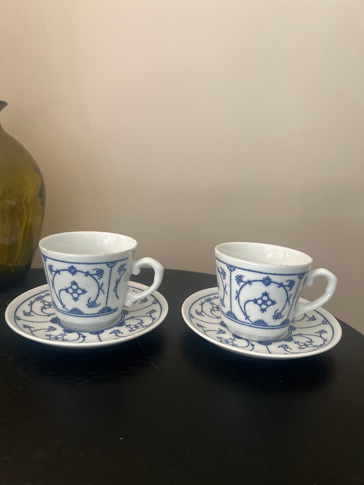 KAHLA Original Blau Saks kop en schotel set (2 stuks), Ophalen of Verzenden