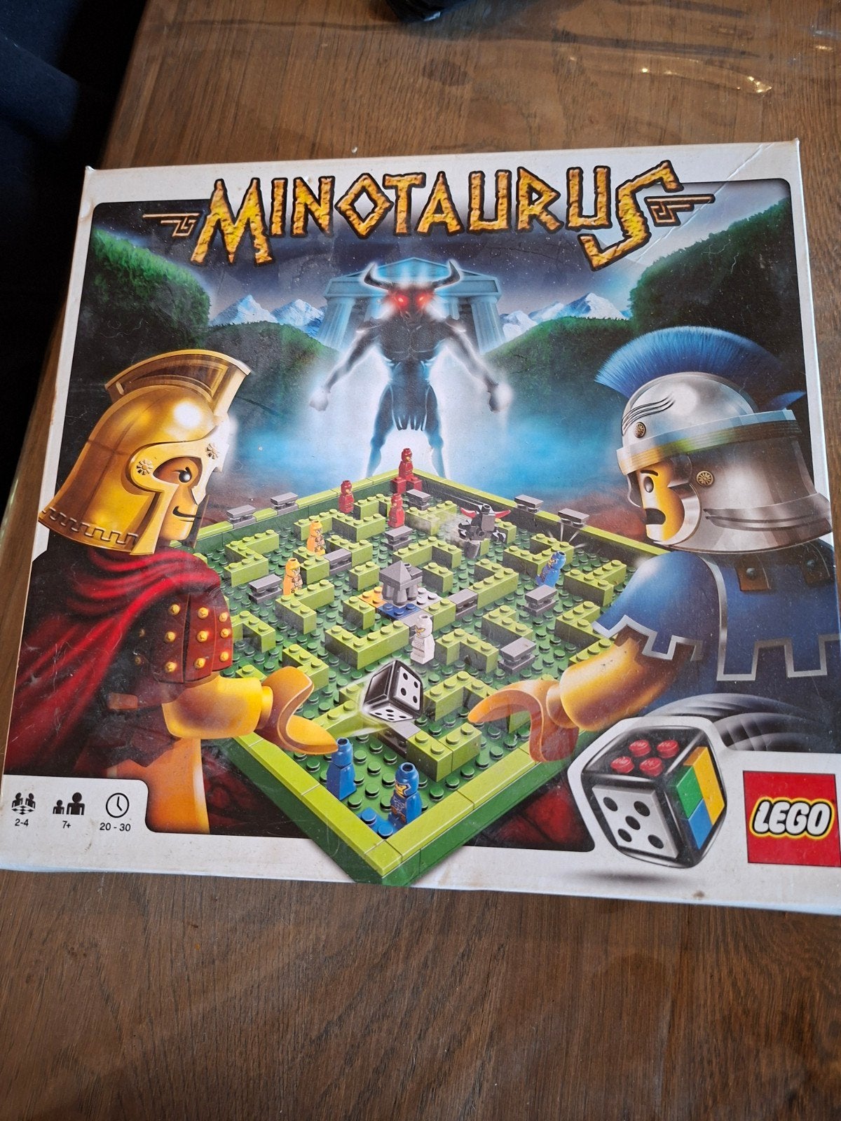 Lego Minotaurus & Monster 4 bordspellen, Een of twee spelers, Ophalen, Gebruikt