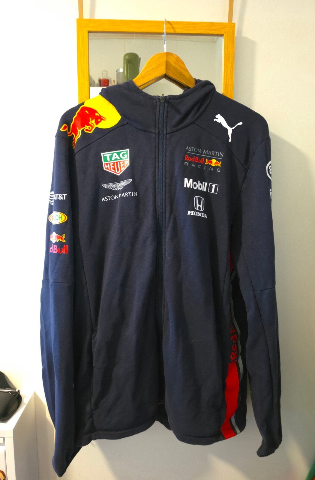 Red Bull PUMA Racing F1-team vest/jas (maat L), Blauw, Overige typen, Nieuw, Ophalen of Verzenden