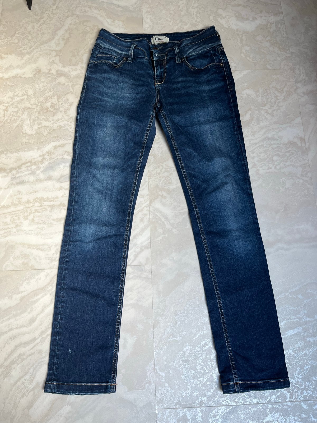 LTB Jeans Mid Rise Slim Dames Jeans W30 L32, Ophalen, Gedragen, Blauw, W30 - W32 (confectie 38/40)