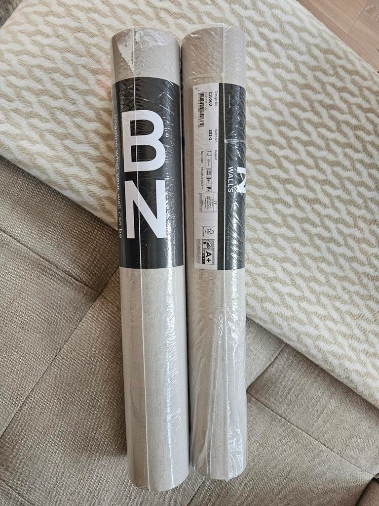 BN Wallcoverings Behangrollen - Color Stories 218500, 2 st., Huis en Inrichting, Stoffering | Behang, minder dan 10 m², Ophalen of Verzenden