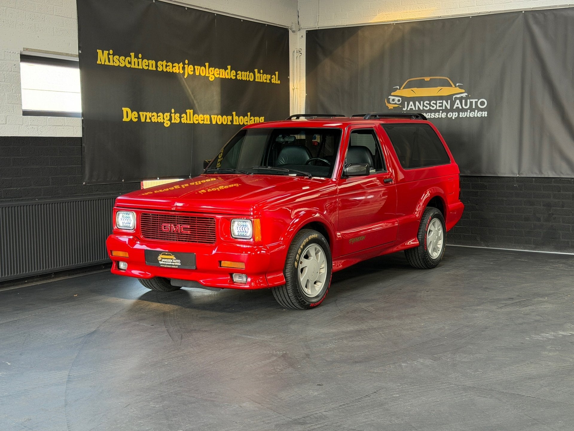 GMC Typhoon 4.3 V6 Turbo, Auto's, Automaat, Gebruikt, Zwart, 4300 cc