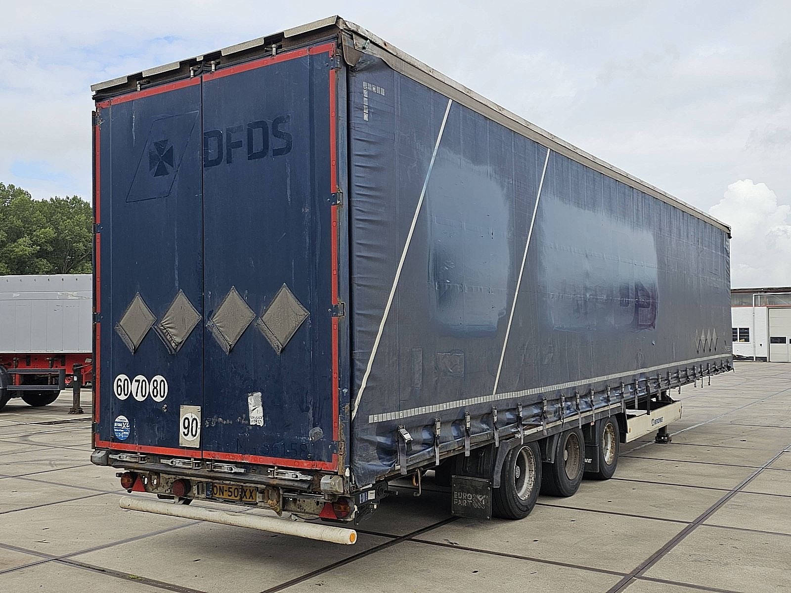 KRONE N/A drum brakes, Auto's, Overige kleuren, Bedrijf, Aanhangers en Opleggers, Te koop