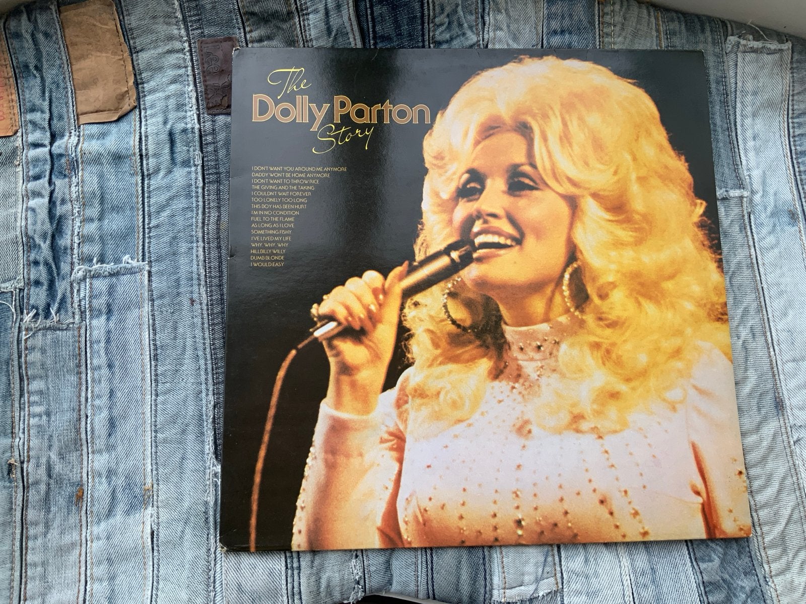 Dolly Parton - The Dolly Parton Story LP (CBS 31582), LP, Gebruikt, Pop, Ophalen of Verzenden