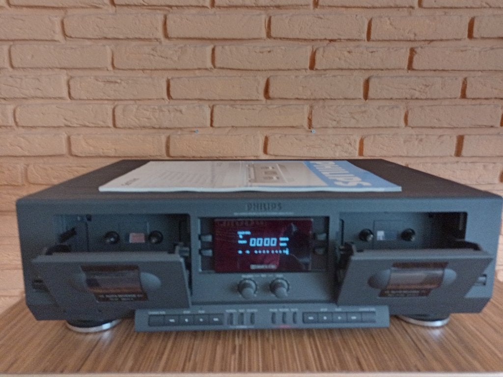 Cassettedeck Philips FC911, Philips, Ophalen of Verzenden, Auto-reverse, Nb