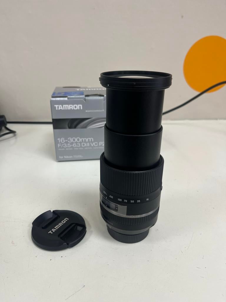 Nikon Tamron 16-300mm F3.5-6.3 Di II VC PZD Macro Lens, Audio, Tv en Foto, Fotografie | Lenzen en Objectieven, Ophalen of Verzenden