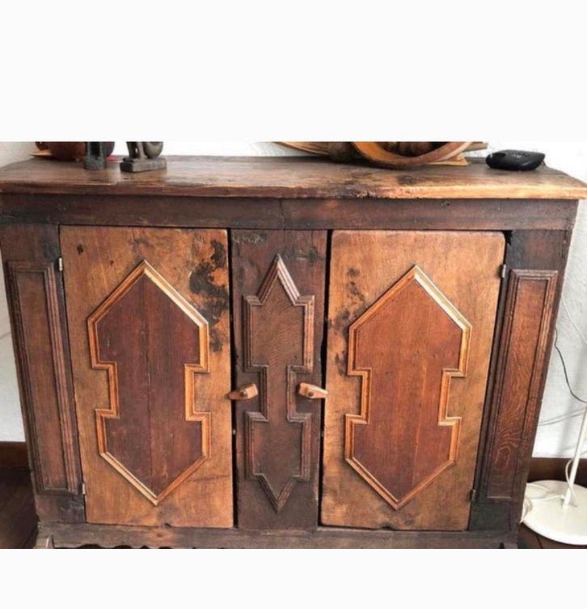 Prachtige antieke kast v ANTIQUAIR NU 225,-, Ophalen, 100 tot 150 cm, Vintage Modern kan allemaal, 25 tot 50 cm