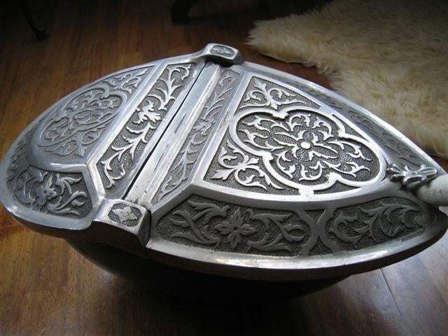 antieke kolenkit of kolenemmer zgn kikker, Antiek en Kunst, Ophalen of Verzenden