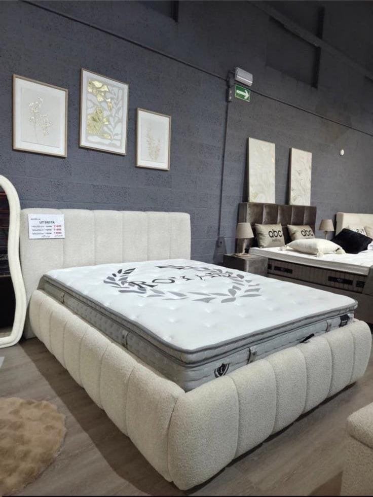 Gloednieuw Bubble-bed, formaat 160x200, Huis en Inrichting, Tweepersoons, Ophalen of Verzenden, Zo goed als nieuw, Stof