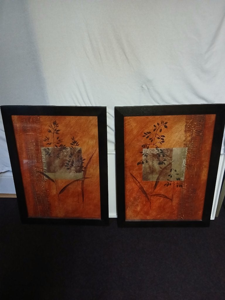 Kunst aan de muur reproducties 2 luik., Ophalen of Verzenden