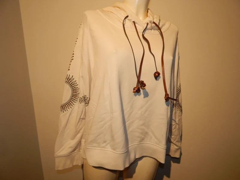 Dorothee Schumacher baggy sweater sier stiksel mouw M