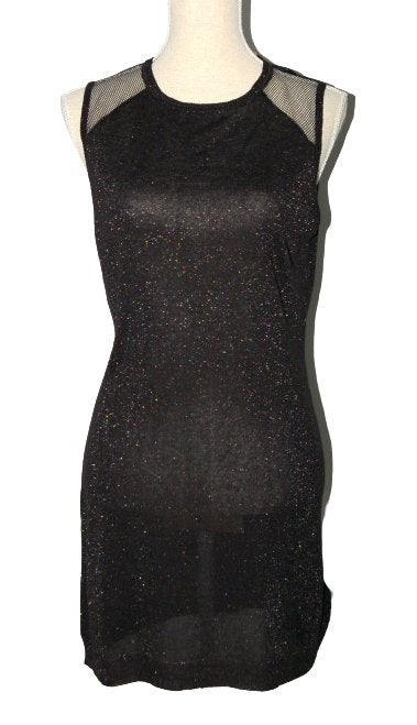 Nieuw sexy Supertrash lurex jurkje, Dakota jurk, Mt. XL, Kleding | Dames, Jurken, Supertrash, Verzenden, Zwart, Maat 46/48 (XL) of groter