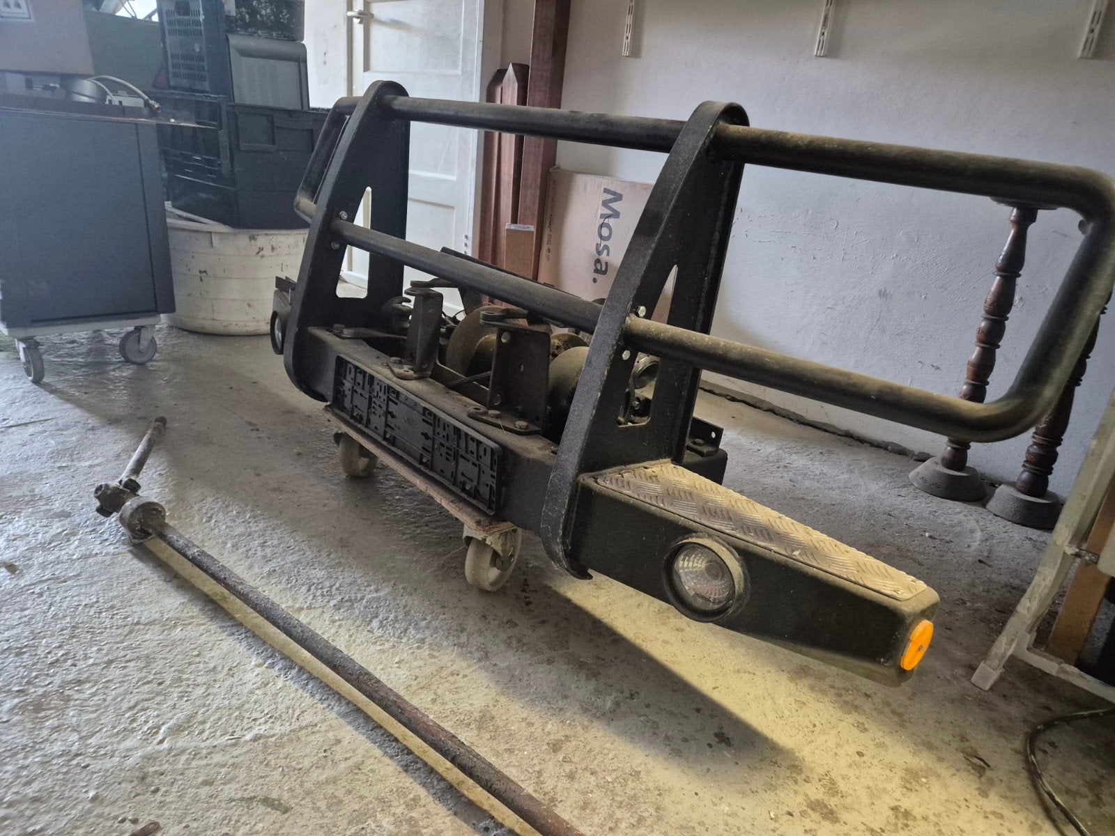 PTO Bumper met Lier en Aandrijfas HJ60, Ophalen, Overige automerken, Gebruikt, Voor