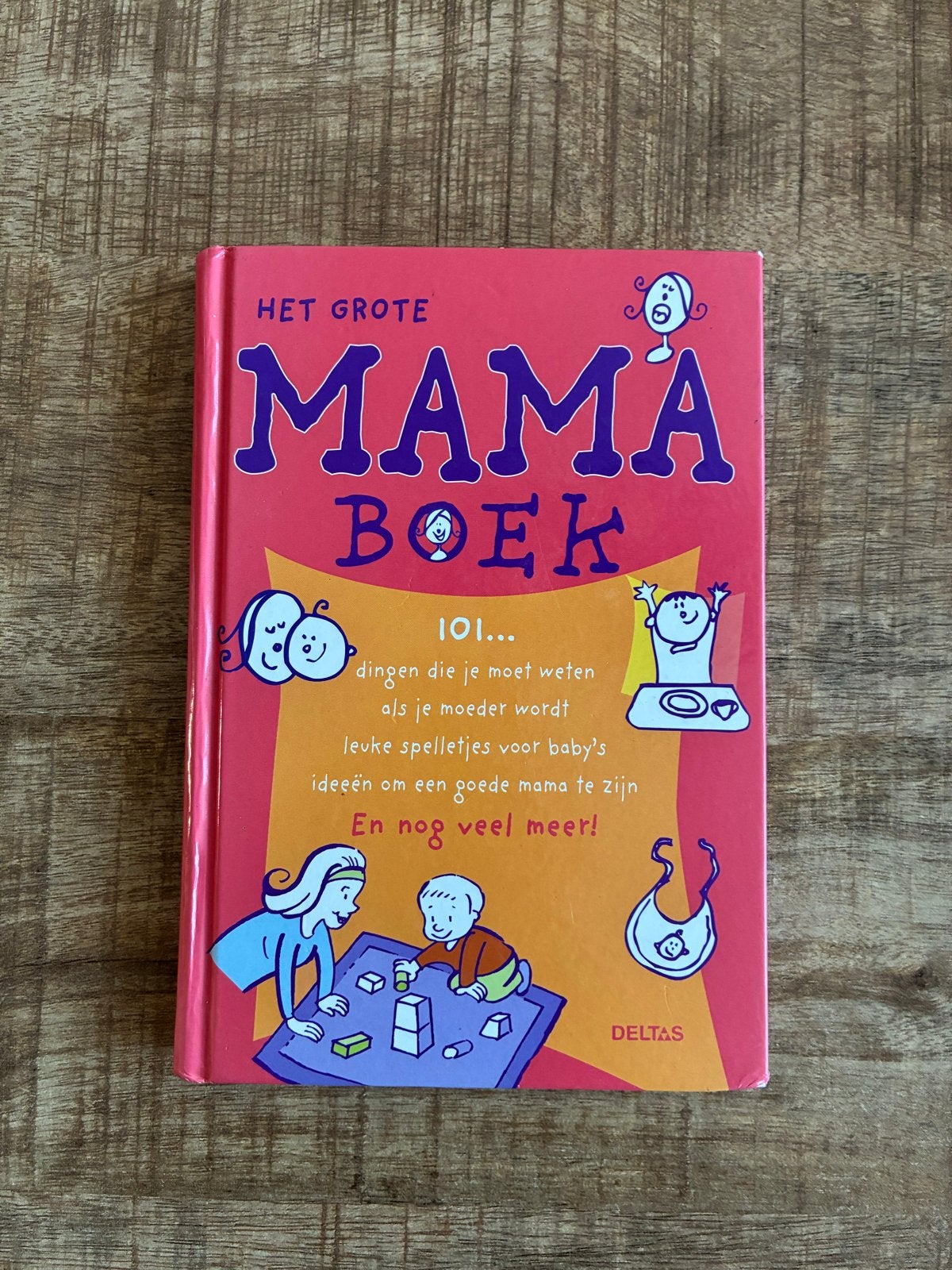 Het Grote Mama Boek, Ophalen of Verzenden, Gelezen, Zwangerschap en Bevalling