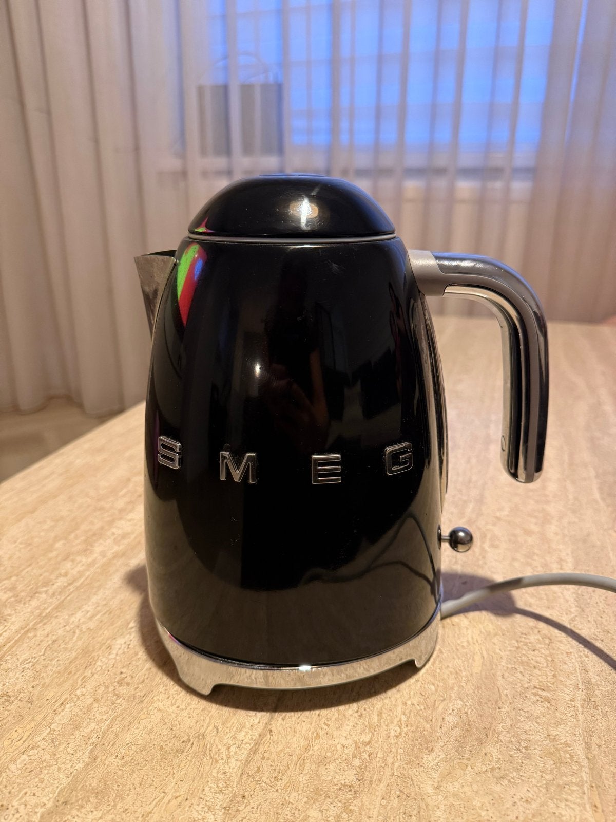 SMEG waterkoker, Witgoed en Apparatuur, 1 tot 2 liter, Ophalen of Verzenden, Zo goed als nieuw