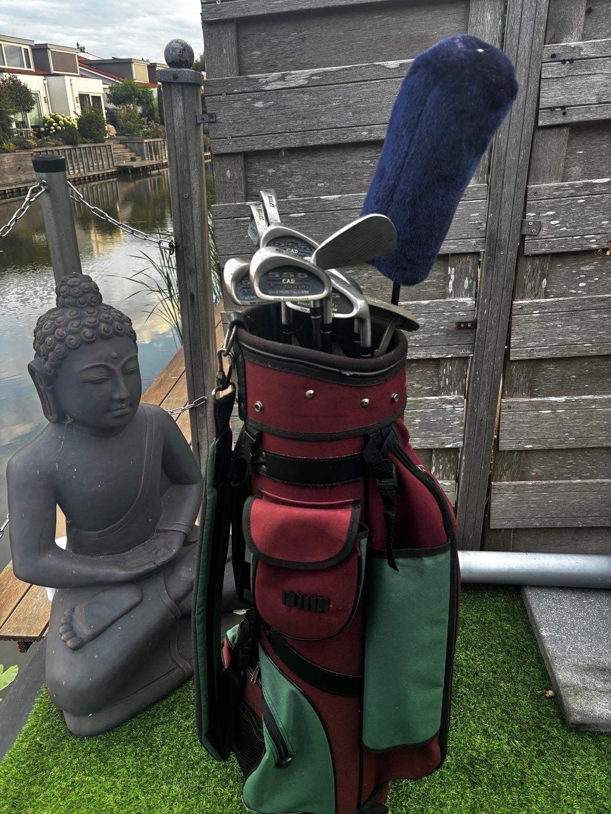 Golfset met tas., Ophalen of Verzenden, Gebruikt, Set, Overige merken