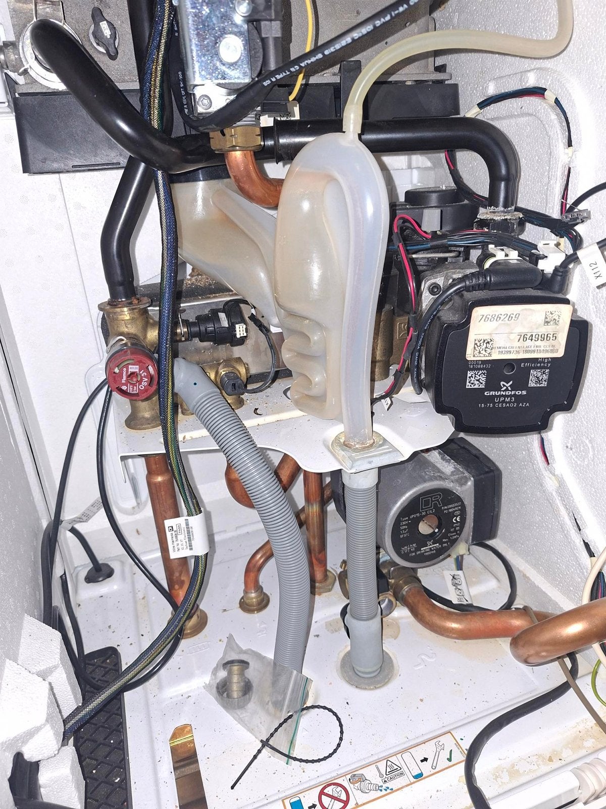 Remeha Calenta Ace 40L CCS CV-ketel (2016) - defect, Ophalen, Gebruikt, Hoog rendement (Hr), Cv-ketel of Combi-ketel