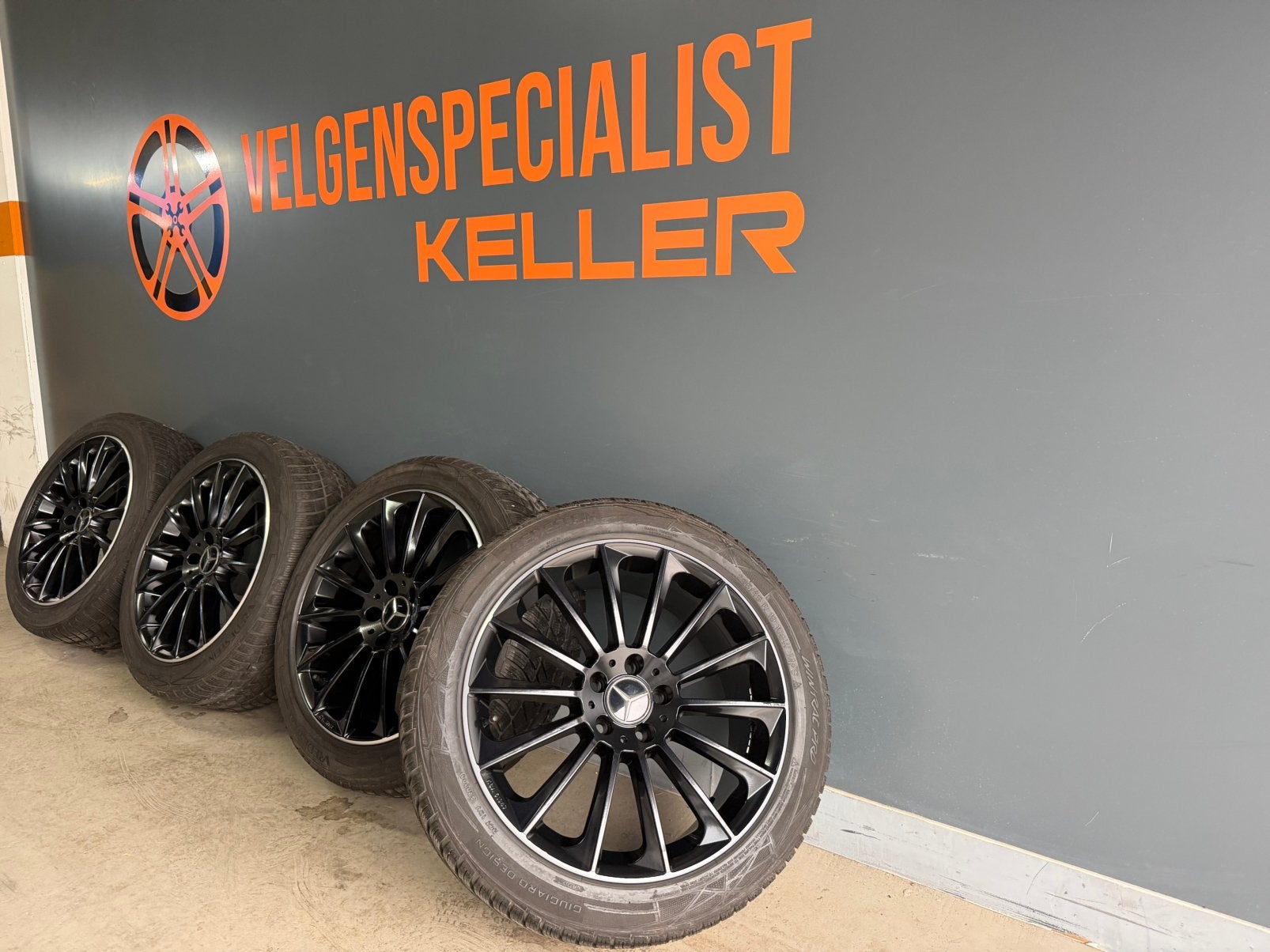 Mercedes Vito V-Klasse 19 inch Amg velgen 5x112 Winterset, Ophalen of Verzenden, 19 inch, Winterbanden, Banden en Velgen