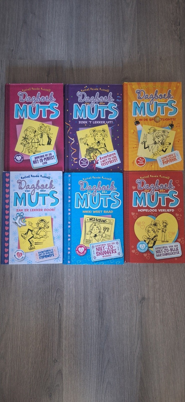 Dagboek van een Muts  (14 boeken), Ophalen of Verzenden, Zo goed als nieuw, Rachel Renée Russell, Fictie