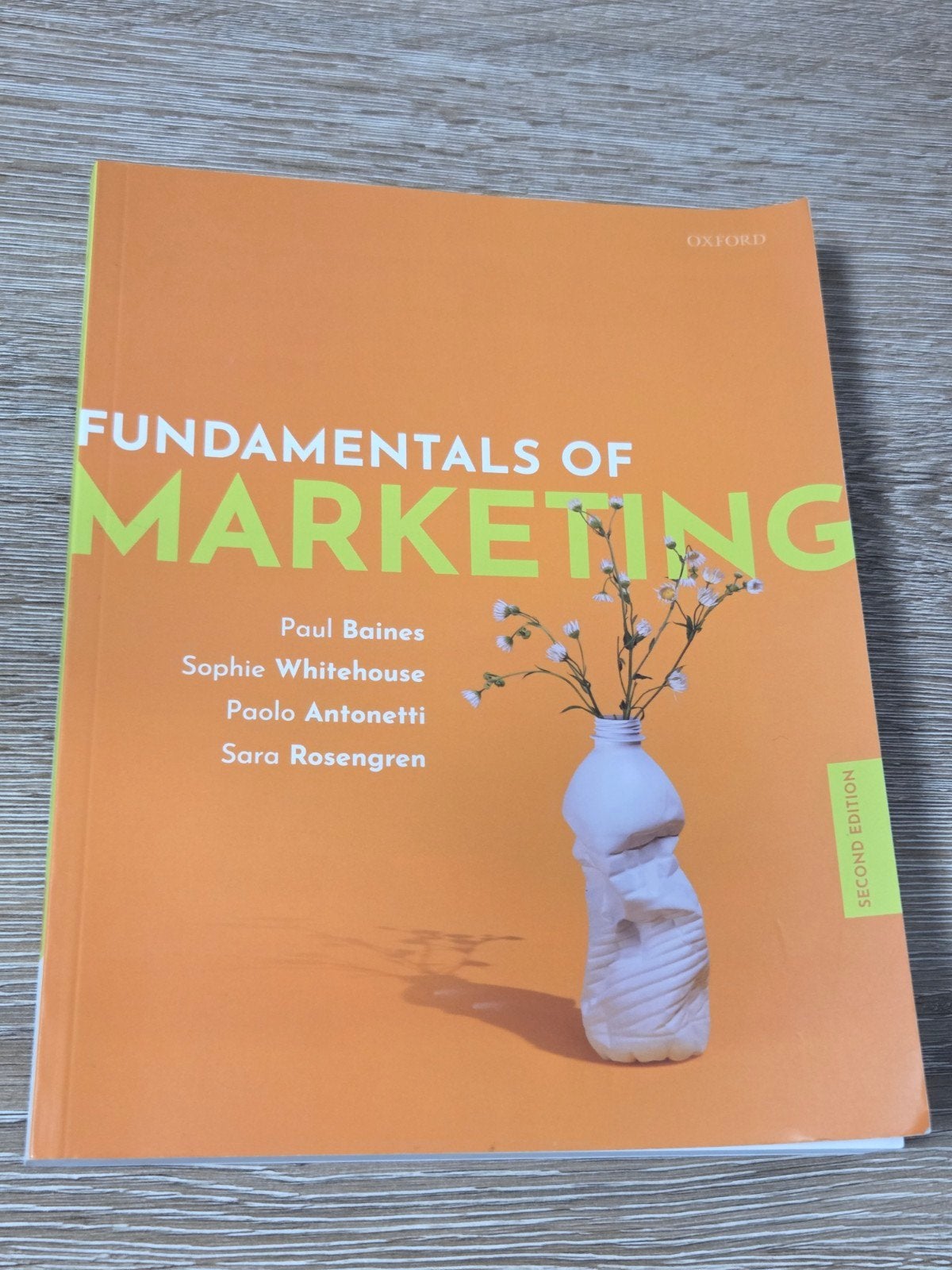 Fundamentals of Marketing, Ophalen of Verzenden, Zo goed als nieuw, Paul Baines, Sophie Whitehouse, Paolo Antonetti & Sara Rosengren