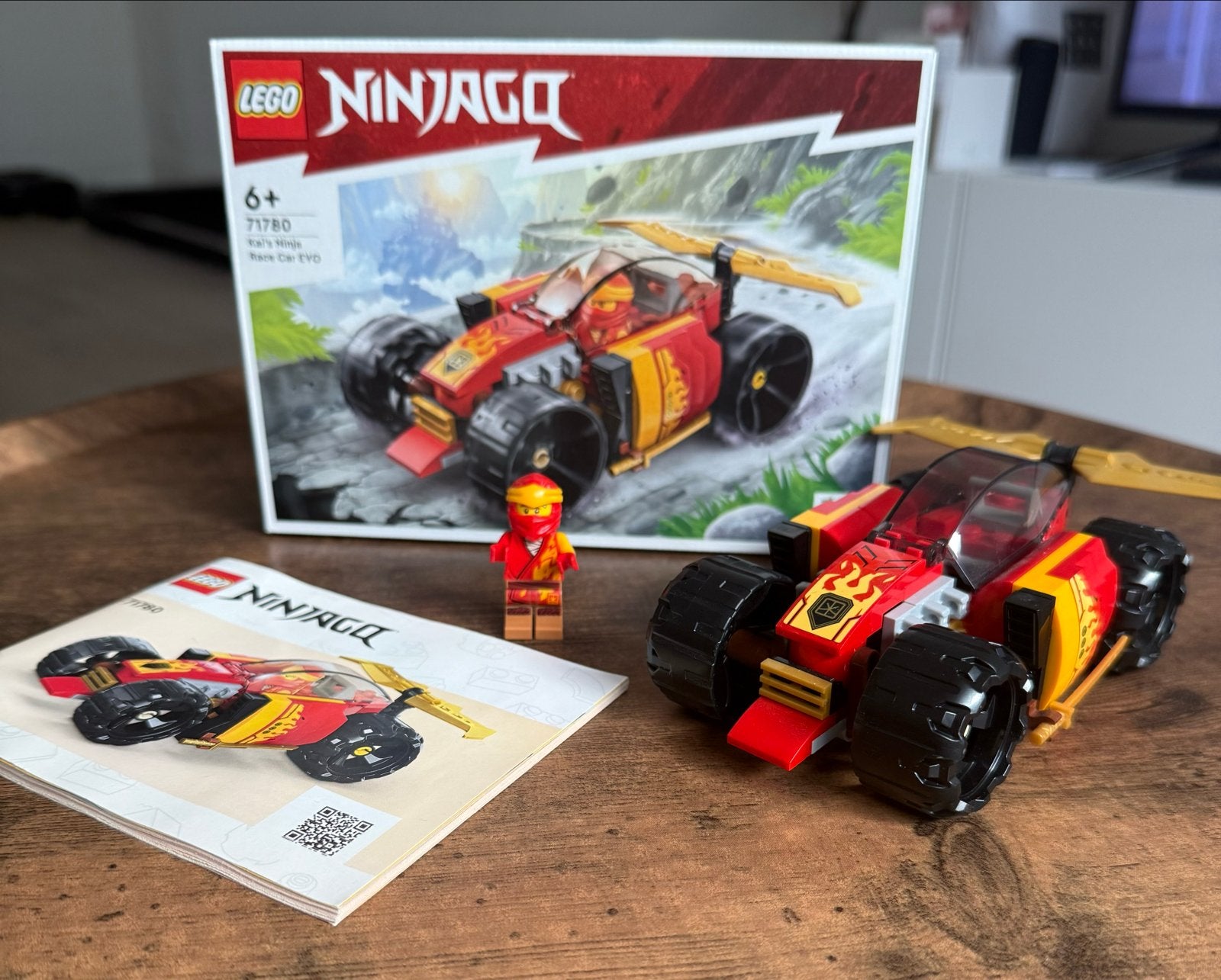 Lego Ninjago 71780 Kai's Race Car EVO - Zo goed als nieuw, Ophalen, Zo goed als nieuw