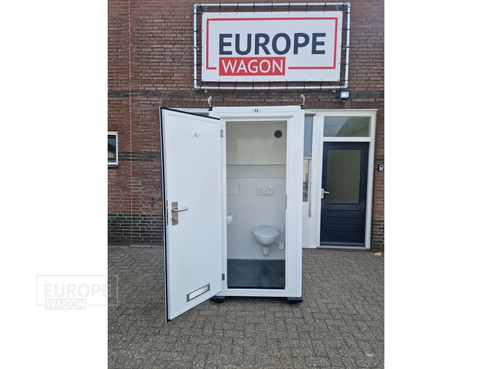 GLOBAL Toilet unit spoeltoilet en wasbak - uit voorraad leve