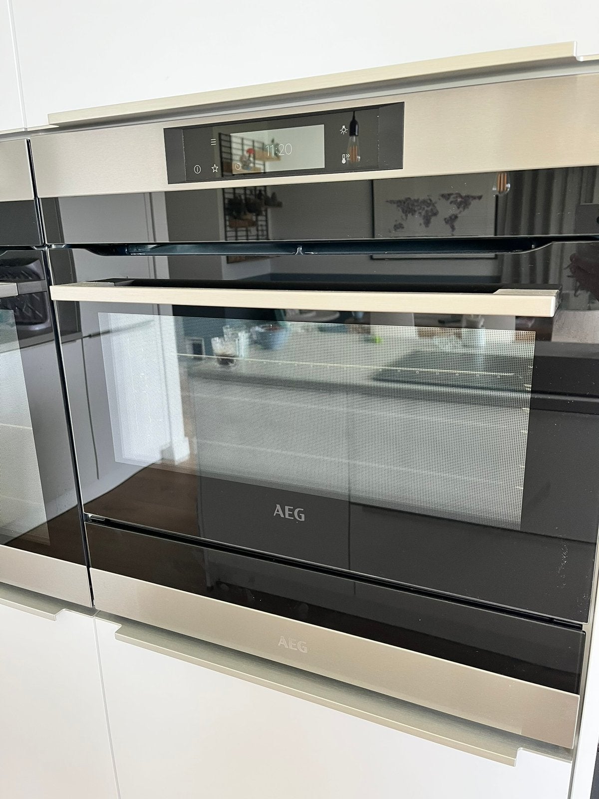 AEG opberglade voor onder oven (kdk911420m), Minder dan 45 cm, AEG, Nieuw, Ophalen of Verzenden