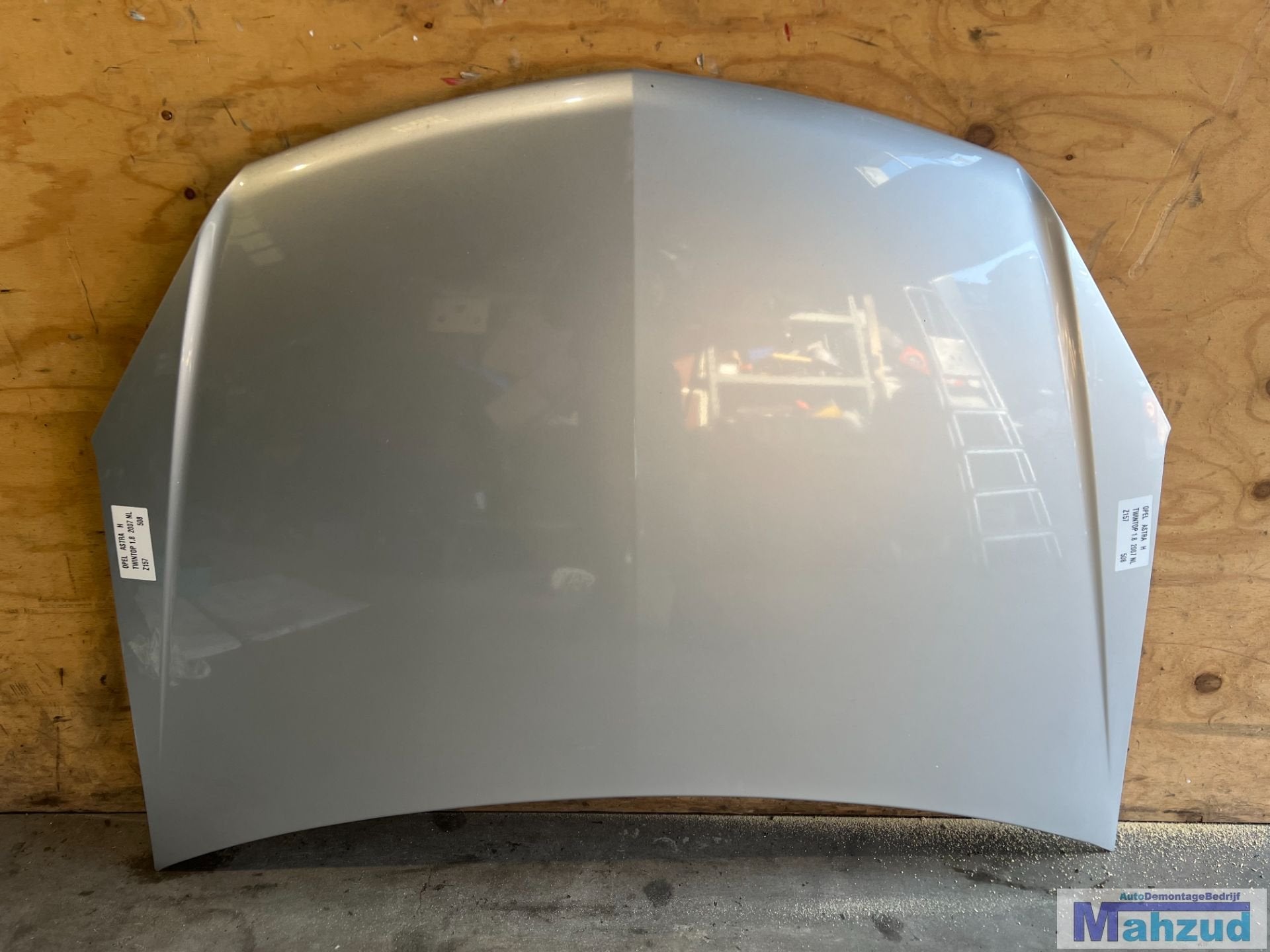 OPEL ASTRA H TWINTOP Zilver Z157 Motorkap 2005-2010, Gebruikt, Opel Automobile GmbH, Ophalen of Verzenden, Kontakt@opel-infoservice.de