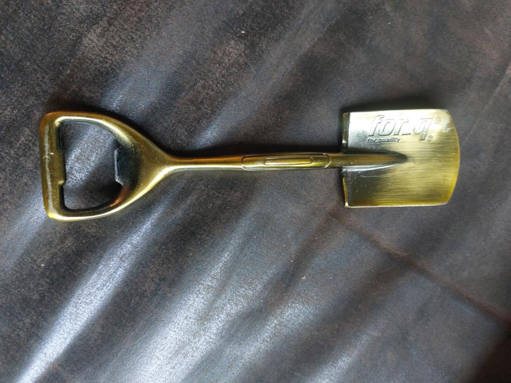 Flessenopener schep For -q koper, Ophalen of Verzenden