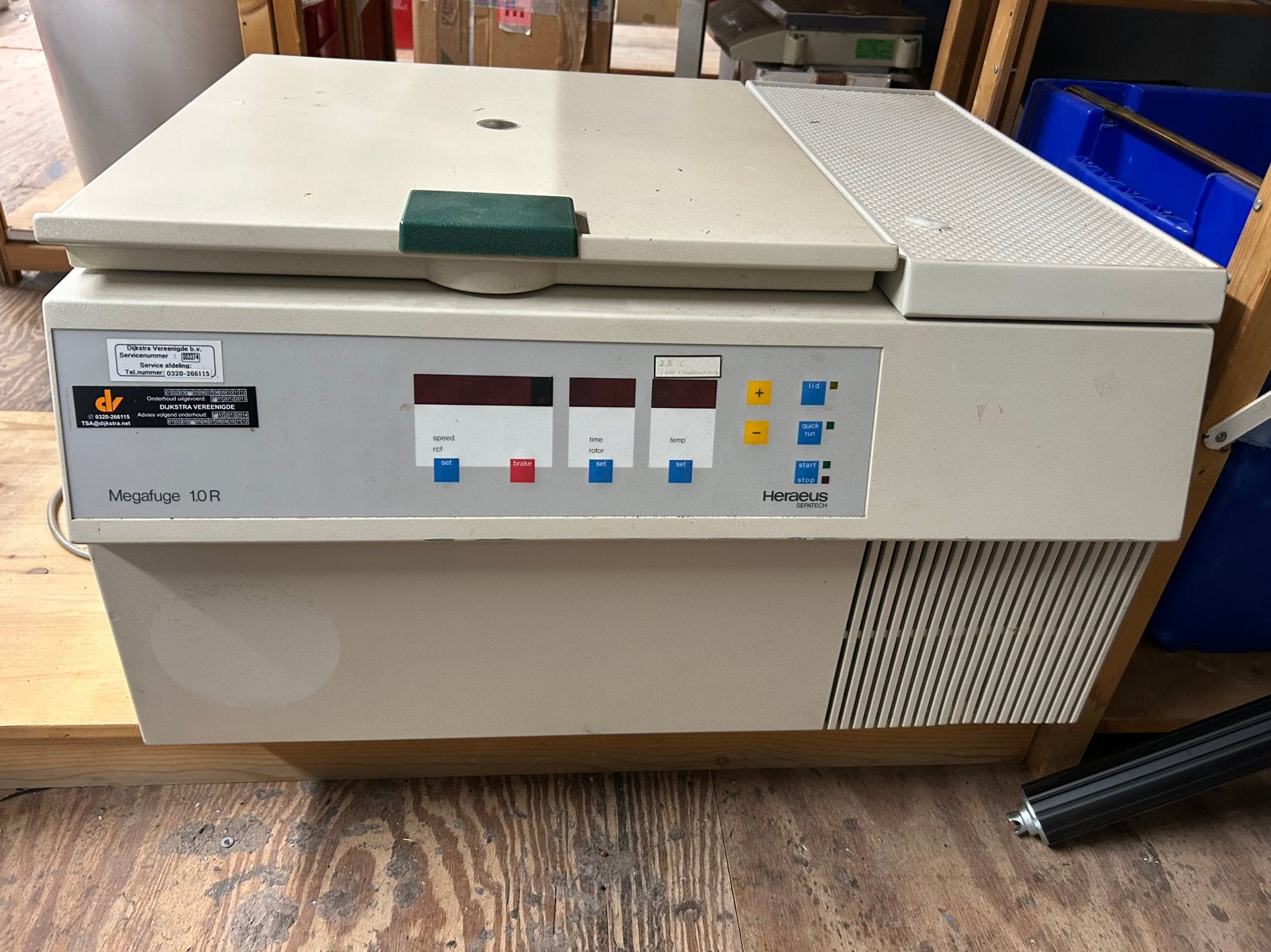Laboratorium Centrifuge Megafuge, Ophalen, Gebruikt