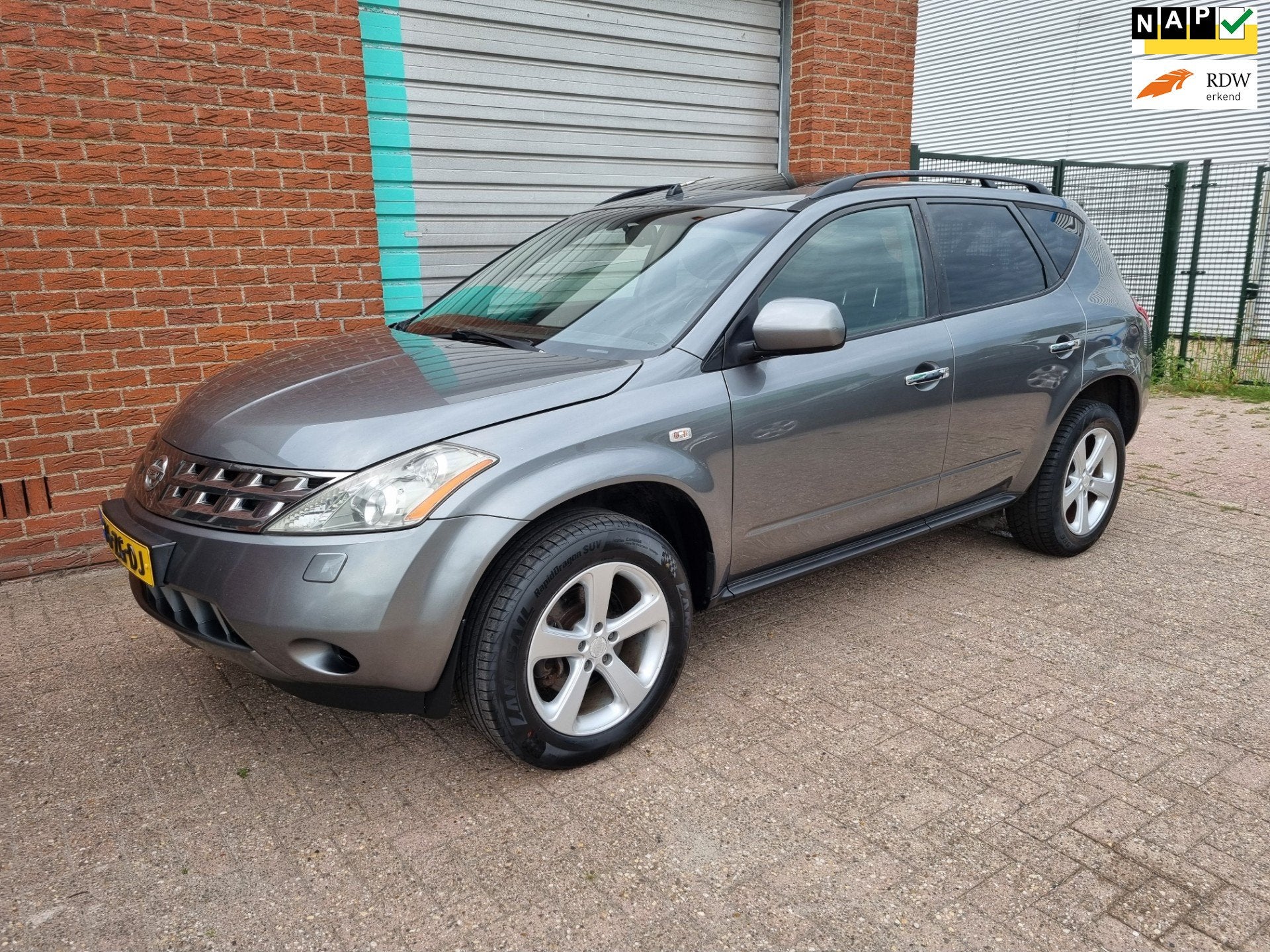Nissan Murano 3.5 V6 4WD Autom. Nav.+Clima Bj:2008 NAP!, Auto's, Automaat, Gebruikt, Murano, 234 pk