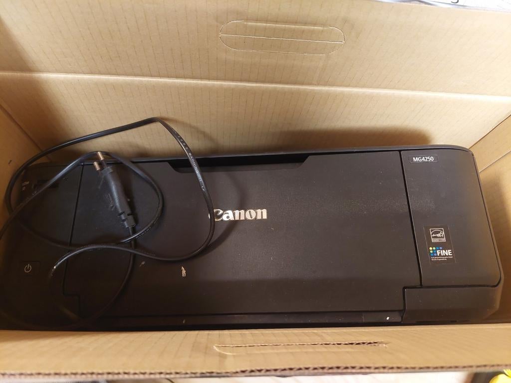 Canon MG4250 All-in-One Inkjetprinter - Gebruikt, Computers en Software, Printers, Gebruikt, Canon, Inkjetprinter, All-in-one