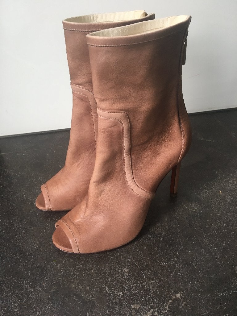 Santoni enkellaarsje Rose Collection 36 NIEUW, Bruin, Lage of Enkellaarzen, Nieuw, Ophalen of Verzenden