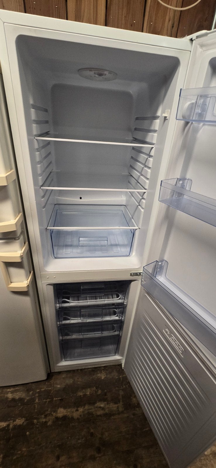 zgan koelvriescombinatie Ikea met garantie, Ophalen, Zo goed als nieuw, Minder dan 60 cm, 160 cm of meer