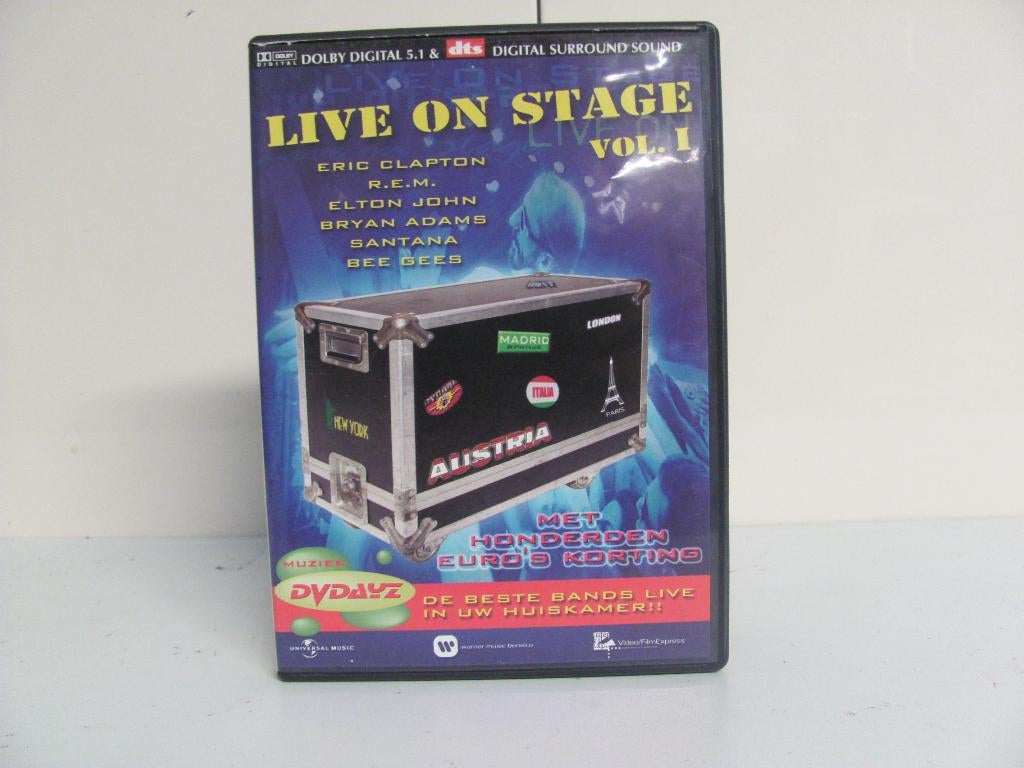 live on stage vol.1 de beste bands live, Alle leeftijden, Ophalen of Verzenden, Zo goed als nieuw