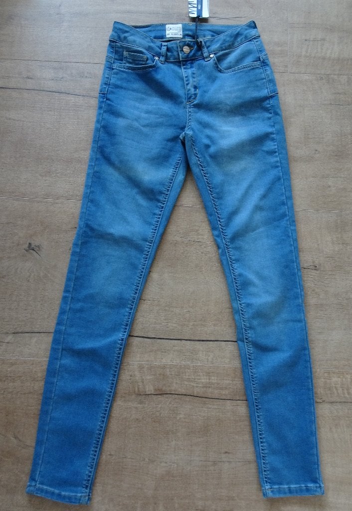 STRETCH SPIJKERBROEK VAN DENIM MAAT 38, DENIM ., Blauw, Nieuw, Ophalen of Verzenden